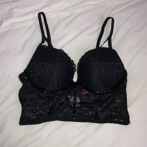 2/ $24 Black Lace Bra